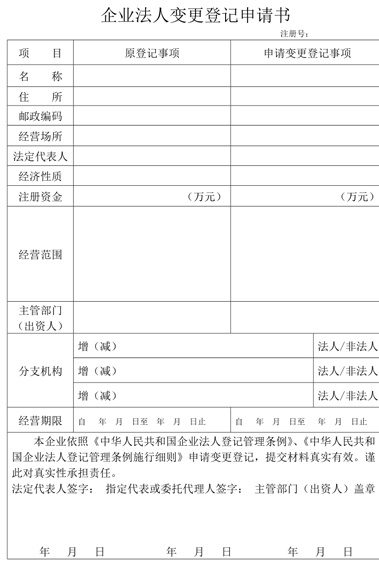 法人變更申請表，公司法人變更申請表找我要登報網